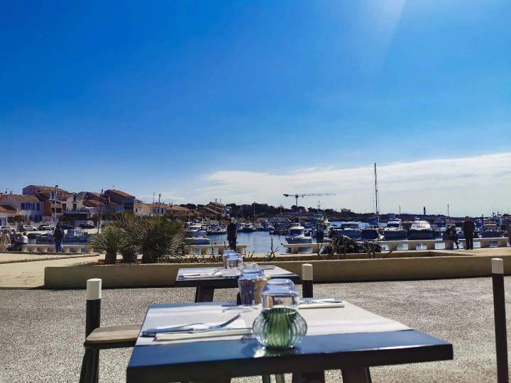 Restaurant sur le port La Côte Bleue