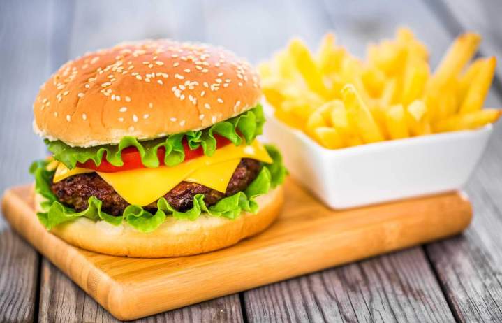 Burger frites La Côte Bleue